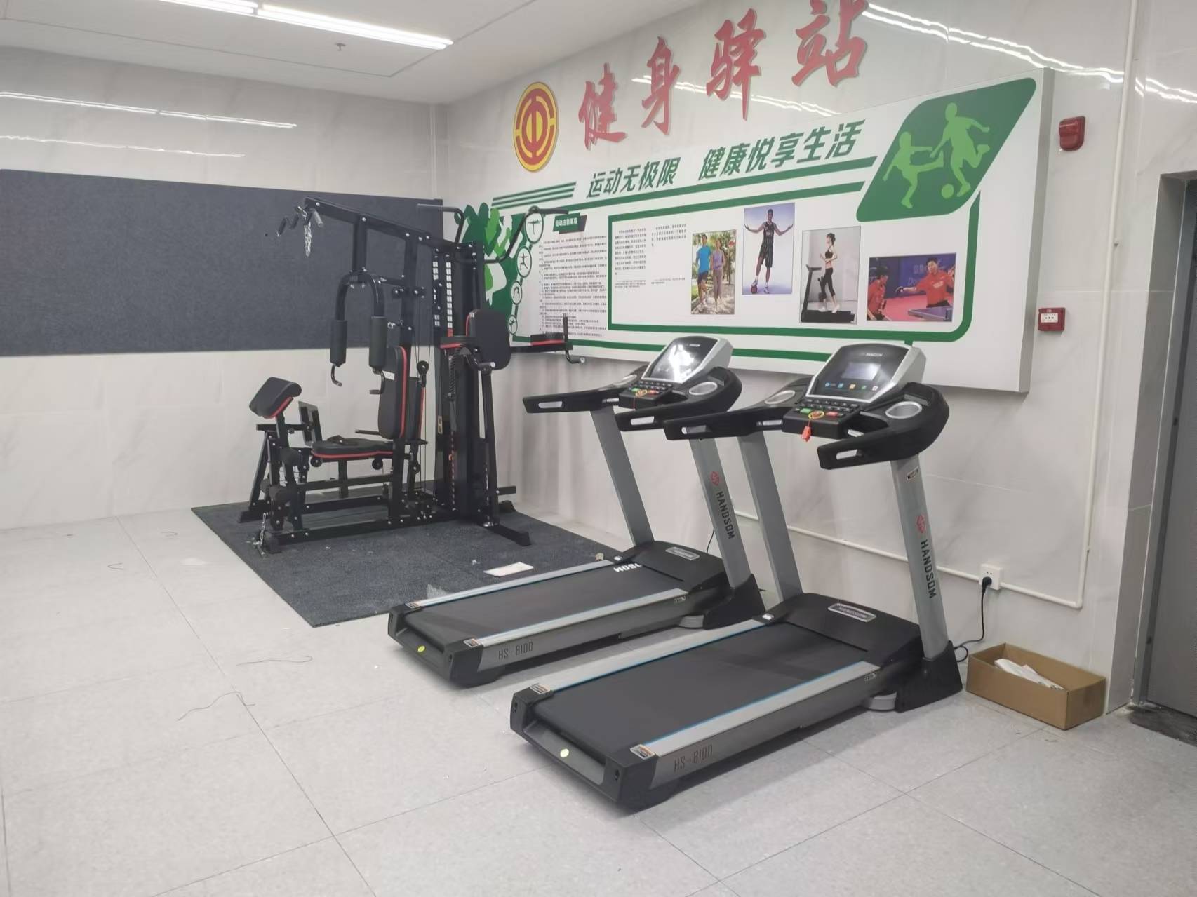 悍德森| 内江市中国人寿保险公司 健身房配置方案