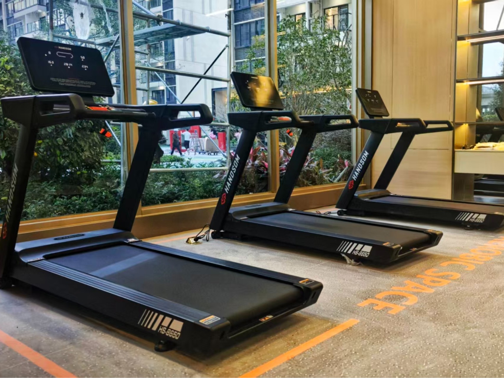 悍德森| 某开发商楼盘销售部 健身房配置方案